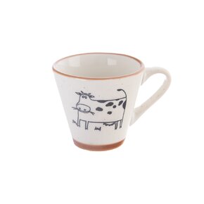 Hrnček STATOK krava espresso 0,07 l