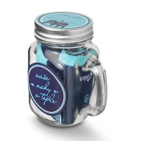 Darčekový pohár s ponožkami DOMKY