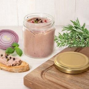 Zavárací pohár s viečkom 0,32 l 4 ks