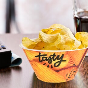 Servírovacia miska na chipsy pr. 15,5 cm