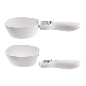 Kuchynská váha digitálna s miskou a rukoväťou 1 kg