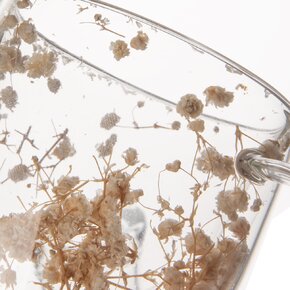 Dvojstenný hrnček DOUBLE kvety 0,35 l