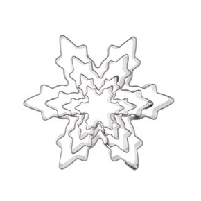 Vykrajovačka hviezda VLOČKA 4 ks