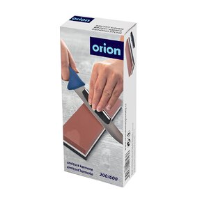 Brúsny kameň s podložkou a úchytom na nože