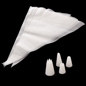 Cukrárske vrecko 35 cm 4 ks s 8 špičkami