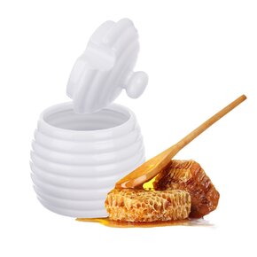 Dóza na med s lyžičkou WHITELINE