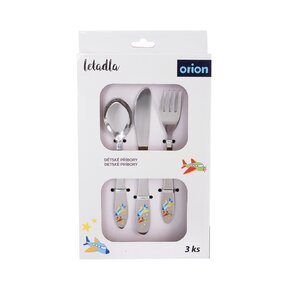 Jedálenský detský príbor lietadlá 3 diely