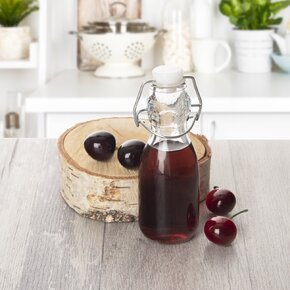 Fľaša s klip uzáverom 0,16 l