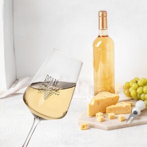 Pohár na víno Dobrý ročník 0,35 l 1 ks