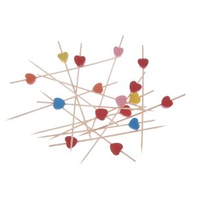 Napichovadlá SRDCE 20 ks