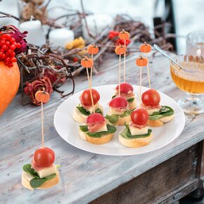 Napichovadlá Halloween tekvica 20 ks