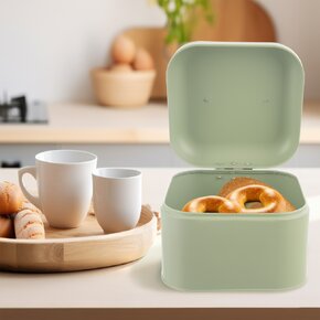 Chlebník GREENISH 20x20x17 cm