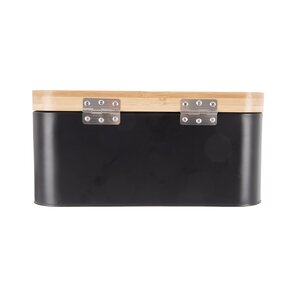 Chlebník BLACK 30x19,5x14,5 cm