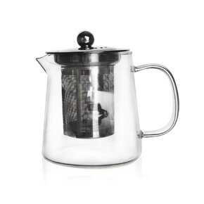 Konvice z varného skla s filtrem 0,6 l