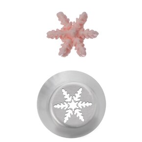 Zdobiaca špička vločka malá