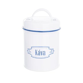 Dóza  Káva Blue line pr. 9 cm