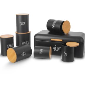 Chlebník Pečivo BLACK 42x24x16,5 cm