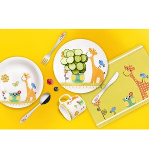 Servírovacia detská tácka ŽIRAFA 30,5x21 cm
