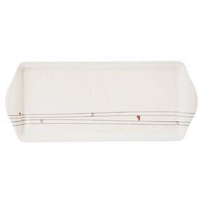 Servírovacia tácka SRDIEČKA 39,5x16,5 cm