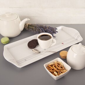 Servírovacia tácka SRDIEČKA 39,5x16,5 cm