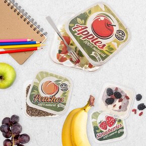 Box na desiatu ovocie 4 ks