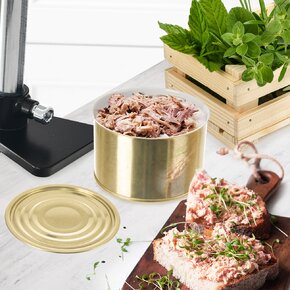 Zaváracie viečko k plechovke pr. 11 cm 5 ks