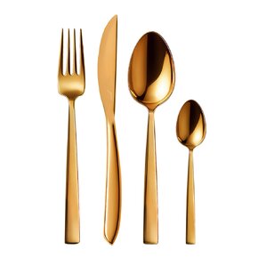 Jedálenské príbory Gold 24 dielov