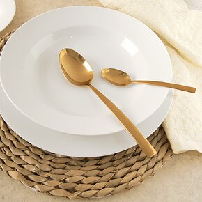 Jedálenské príbory Gold 24 dielov