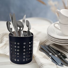 Stojan na príbory BLACK pr. 10,5 cm