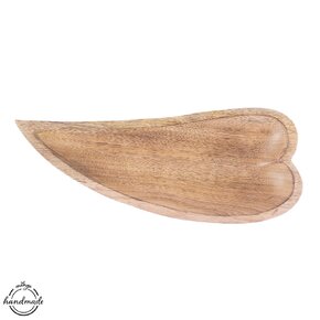 Servírovacia tácka MANGO srdce 38x15,5 cm