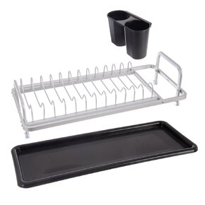 Odkvapkávač na riad Deluxe s podnosom