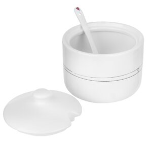 Cukornička s lyžičkou SRDIEČKA pr. 9,5 cm