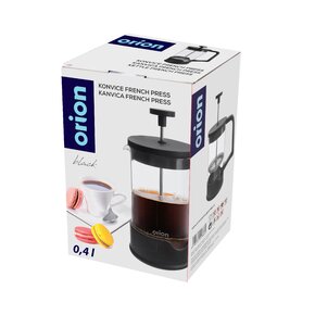 Kanvička french press BLACK 0,4 l