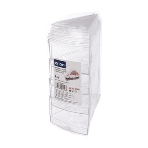 Pohárik s viečkom na dezert 0,17 l 4 ks