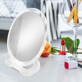 Kozmetické zrkadlo so stojanom pr. 15 cm
