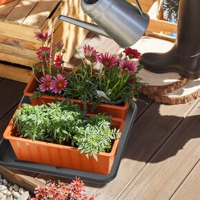 Vonkajšia rohož-odkvapkávač 38x38 cm