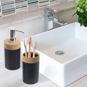 Dávkovač mydla BLACK 0,38 l