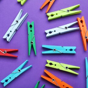 Štipce na prádlo 24 ks