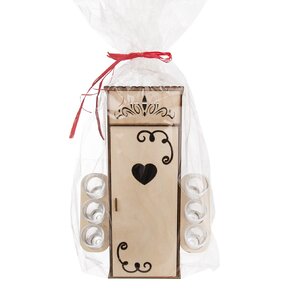 Darčekový stojan na liehovinu