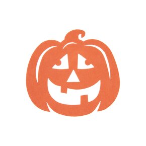 Podtácka Halloween tekvica 4 ks