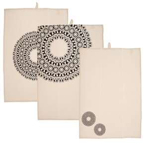 Kuchynská utierka MANDALA 3 ks
