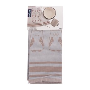 Kuchynská utierka SOVA 3 ks