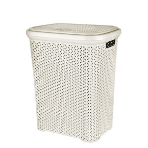 Bielizňový kôš s vekom RATAN Hobby