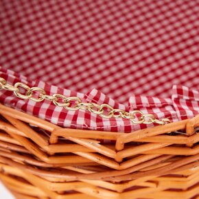 Piknikový kôš SRDCE