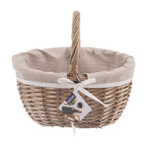 Piknikový kôš s textilnou vsadkou