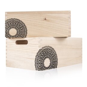 Dekoratívna debnička MANDALA 26x16x11 cm