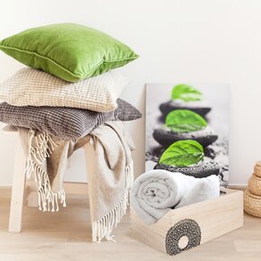 Dekoratívna debnička MANDALA 31x21x13 cm