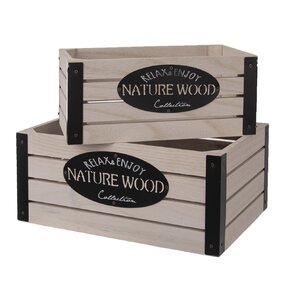 Dekoratívna debnička Rustic 26x16x11 cm