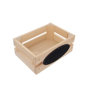 Dekoratívna debnička Industrial tabuľka 20x14,5xcm