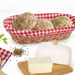 Ošatka na pečivo 31x15,5x7 cm